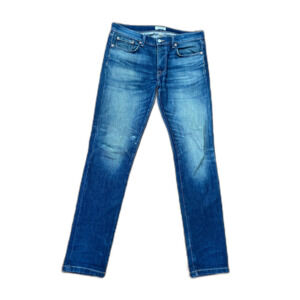 BUCK MASON Blue Slim Fit Denim Trousers Jeans   Mens Size 32